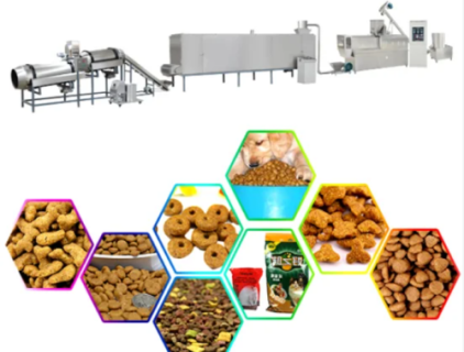 pet feed multifunctional extrusion line