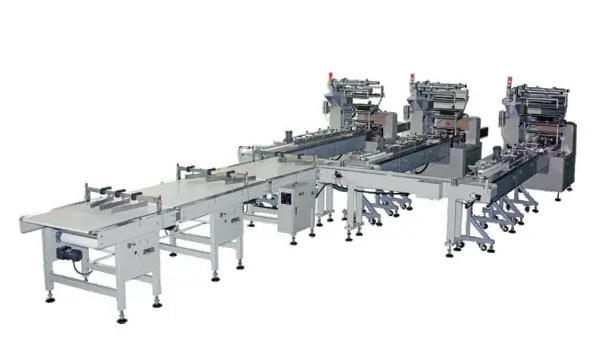 Machine à emballer automatique de gâteau et de pain Automatic Cake and Bread Packing Machine