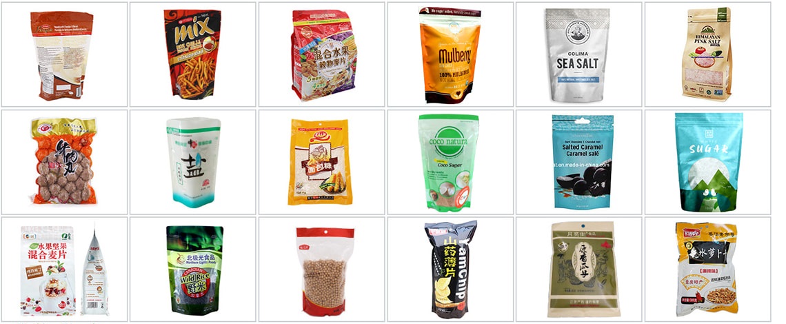 수평 과립 Premade 파우치 포장기 Horizontal Granules Premade Pouch Packing Machine