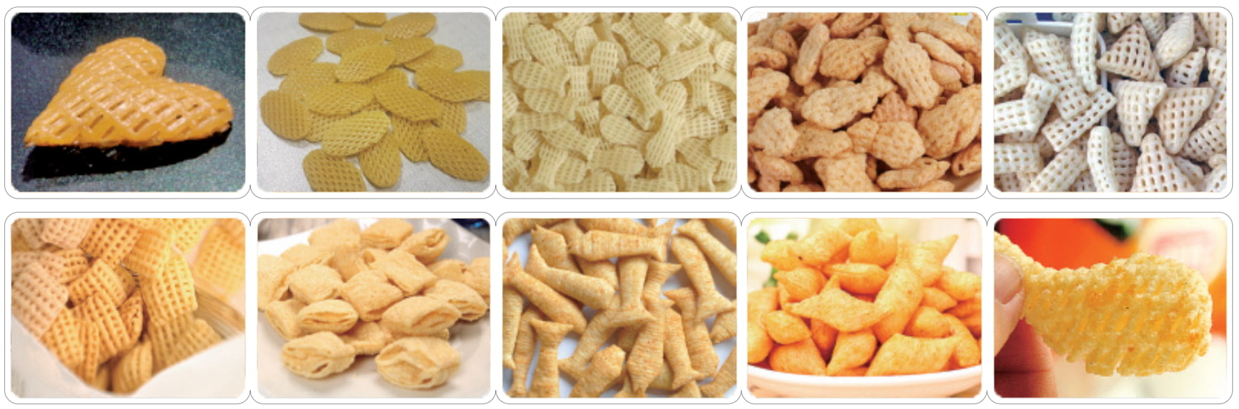 2D Pellet Snacks Food Process Line 2D Pellet Snacks Food Process Line