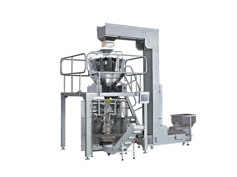 Vertical Granule Quad Seal Stand-up Bag Packing Machine