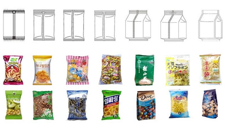 Full Automatic Vertical Granule Packaging Line Full Automatic Vertical Granule Packaging Line