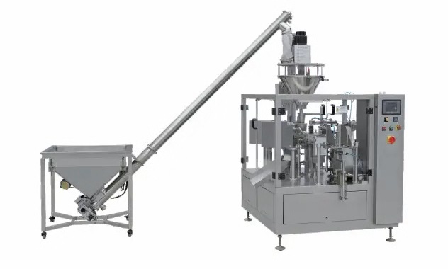 Automatic Powder Premade Pouch Rotary Packing Machine Automatic Powder Premade Pouch Rotary Packing Machine