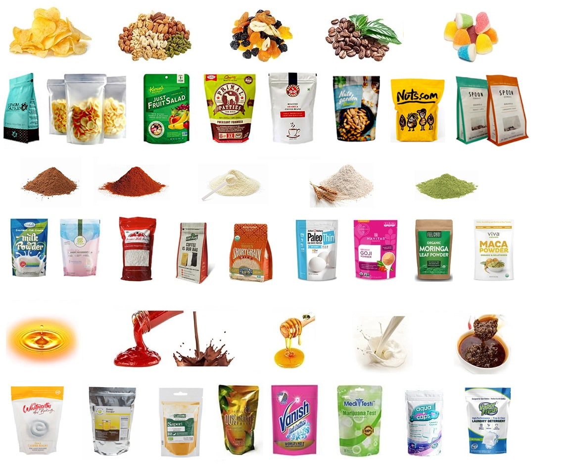 Premade Zipper Pouch Packing Machine Premade Zipper Pouch Packing Machine