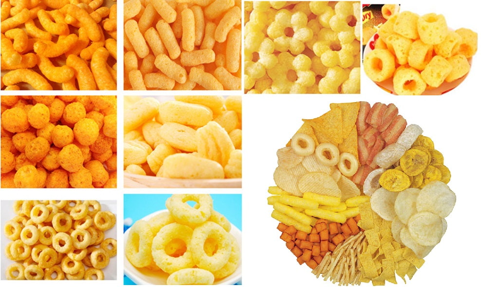 Puffyed Snacks Food Production Line Puffyed Snacks Food Production Line