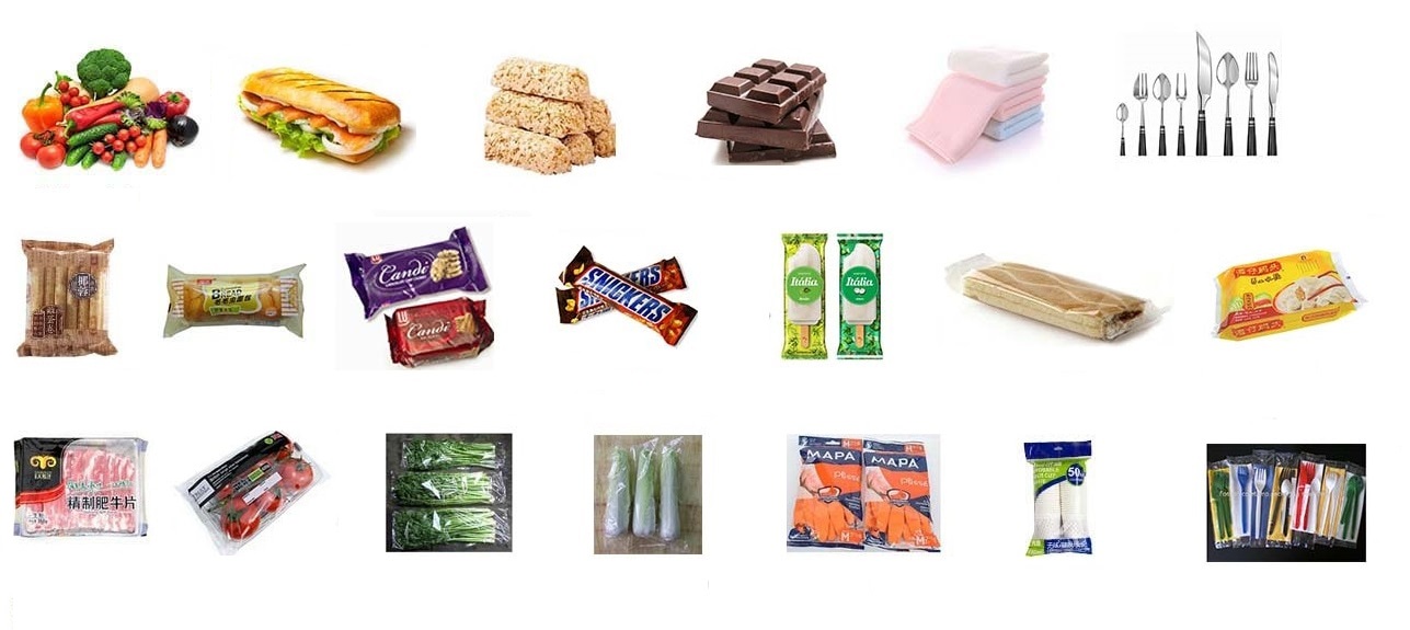 수평 흐름 포장기 포장기 Horizontal Flow Wrapping Packing Machine